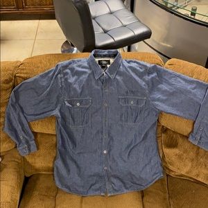 Harley Davidson long sleeve button down